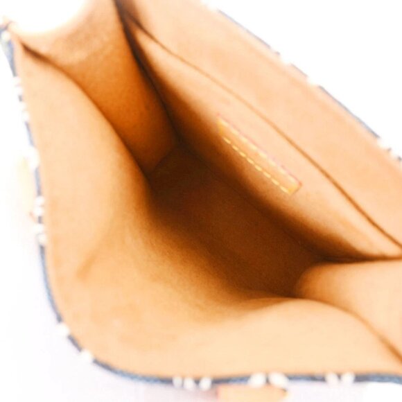 LOUIS VUITTON Monogram Petite Sac Plat Since1854 2WAY blue - Picture 14 of 16